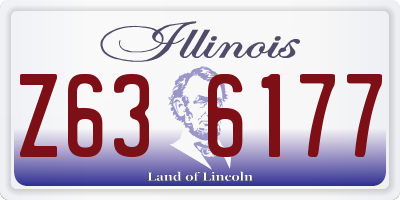 IL license plate Z636177