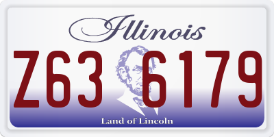 IL license plate Z636179
