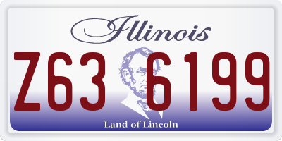 IL license plate Z636199