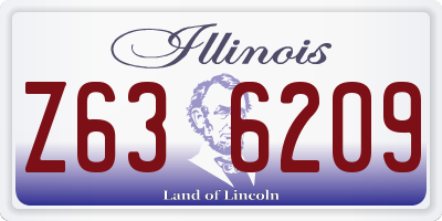 IL license plate Z636209