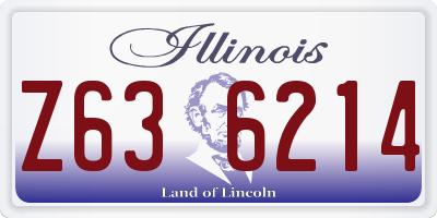 IL license plate Z636214