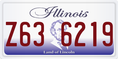 IL license plate Z636219