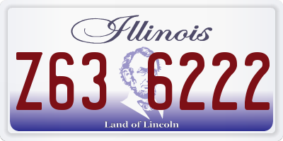 IL license plate Z636222
