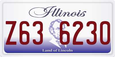 IL license plate Z636230