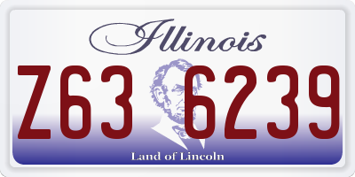 IL license plate Z636239