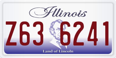 IL license plate Z636241