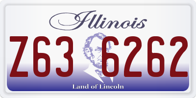 IL license plate Z636262