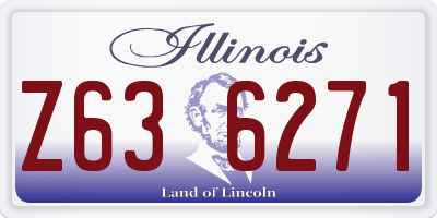 IL license plate Z636271