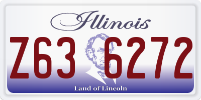IL license plate Z636272