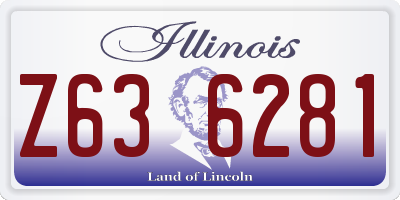IL license plate Z636281