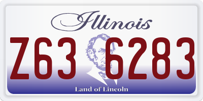 IL license plate Z636283