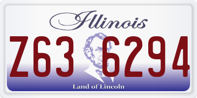 IL license plate Z636294