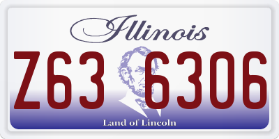 IL license plate Z636306