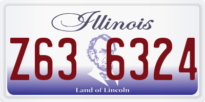 IL license plate Z636324