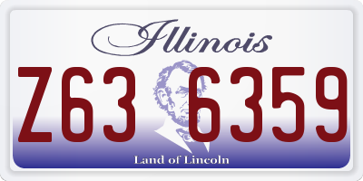 IL license plate Z636359