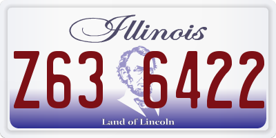 IL license plate Z636422