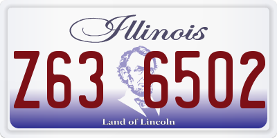 IL license plate Z636502