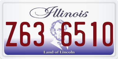 IL license plate Z636510