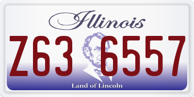 IL license plate Z636557