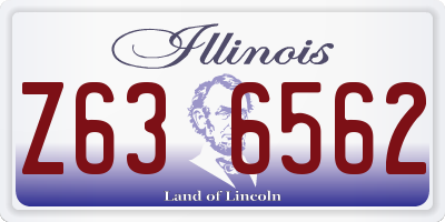 IL license plate Z636562