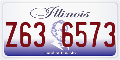 IL license plate Z636573
