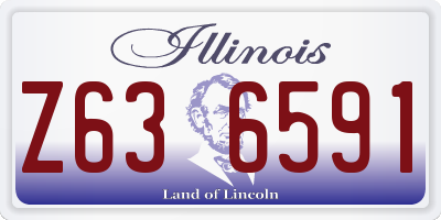 IL license plate Z636591