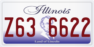 IL license plate Z636622