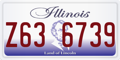 IL license plate Z636739