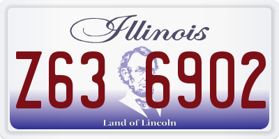 IL license plate Z636902