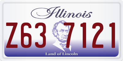 IL license plate Z637121