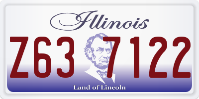 IL license plate Z637122