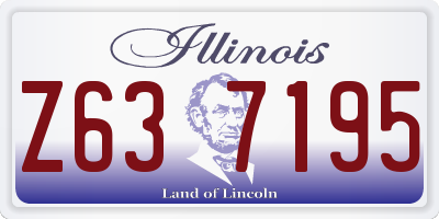 IL license plate Z637195