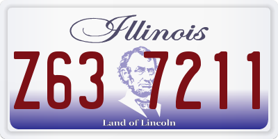 IL license plate Z637211
