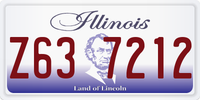 IL license plate Z637212