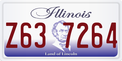 IL license plate Z637264