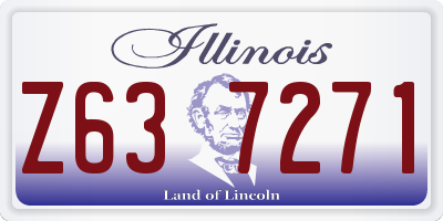 IL license plate Z637271