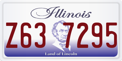 IL license plate Z637295