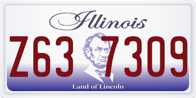 IL license plate Z637309