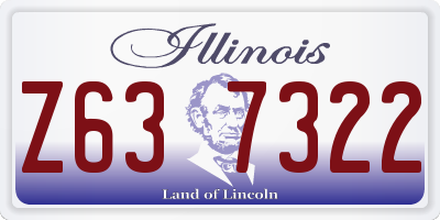 IL license plate Z637322