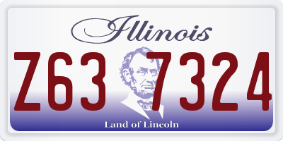 IL license plate Z637324