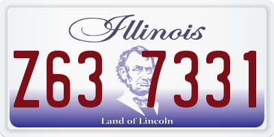 IL license plate Z637331