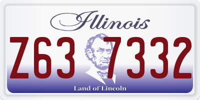 IL license plate Z637332