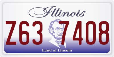 IL license plate Z637408