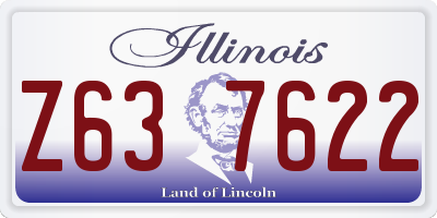 IL license plate Z637622