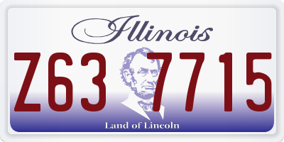 IL license plate Z637715
