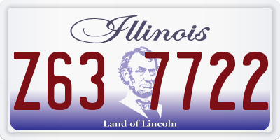IL license plate Z637722