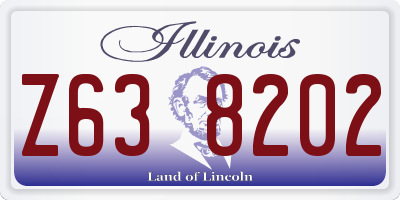IL license plate Z638202