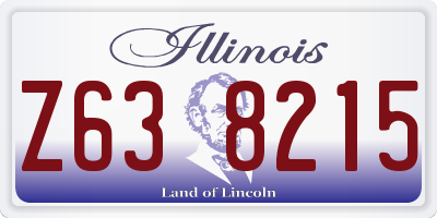 IL license plate Z638215