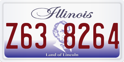 IL license plate Z638264