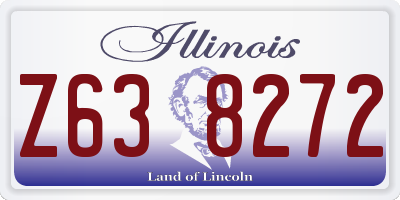 IL license plate Z638272